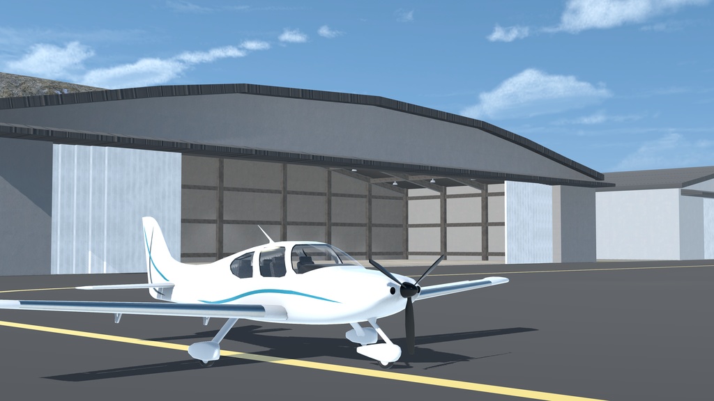 【VRChat想定】軽飛行機 EP22