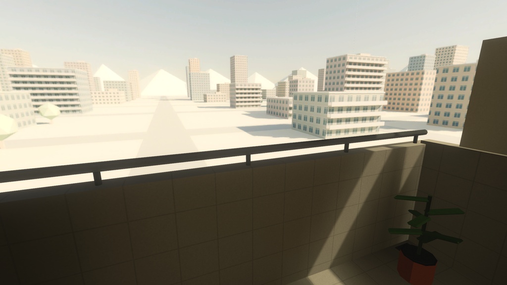 【VRChatワールド】Cozy Little Apartment ~あたたかく落ち着いた小さなお部屋~【ローポリ3D】