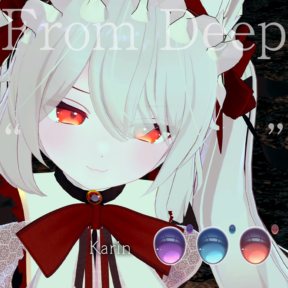 【あまとうさぎ3アバター専用】From Deep ” ” アイテクスチャ【全3色】