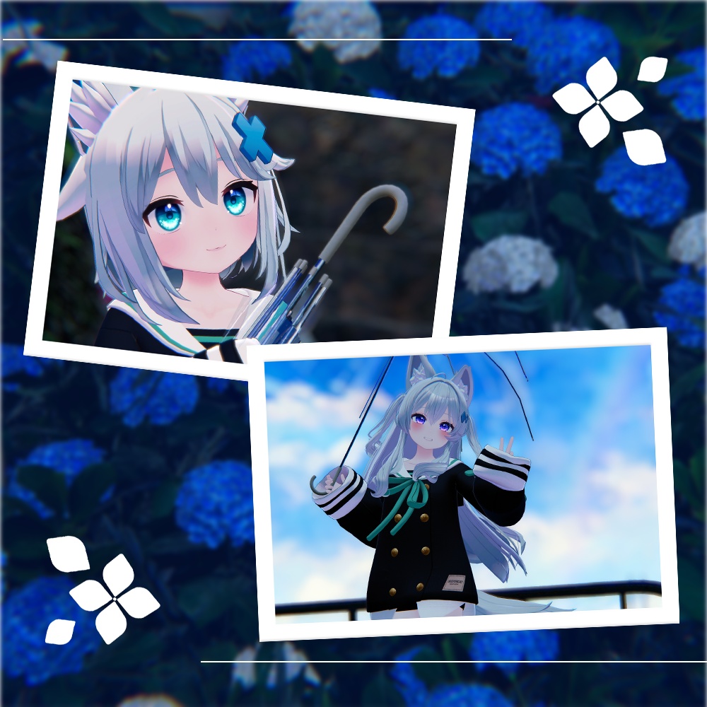 【あまとうさぎ6アバター専用】オルタンシア アイテクスチャ【全3色】