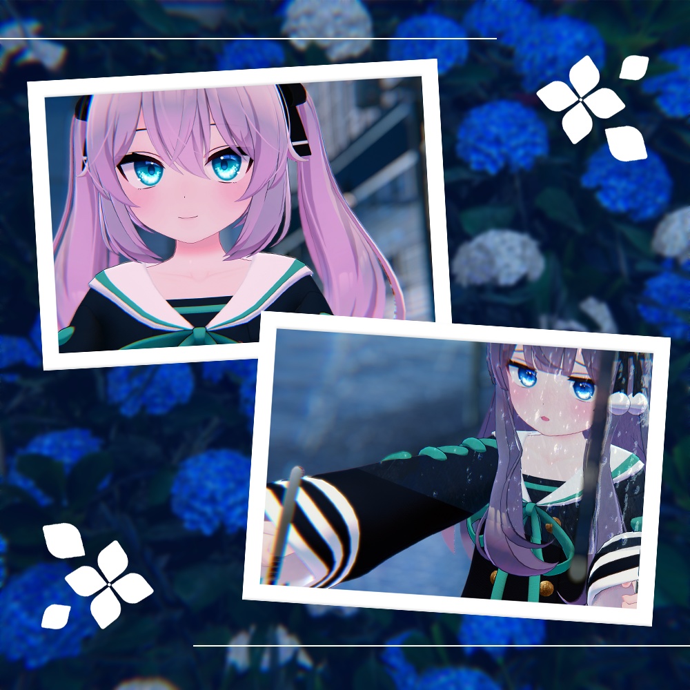 【あまとうさぎ6アバター専用】オルタンシア アイテクスチャ【全3色】