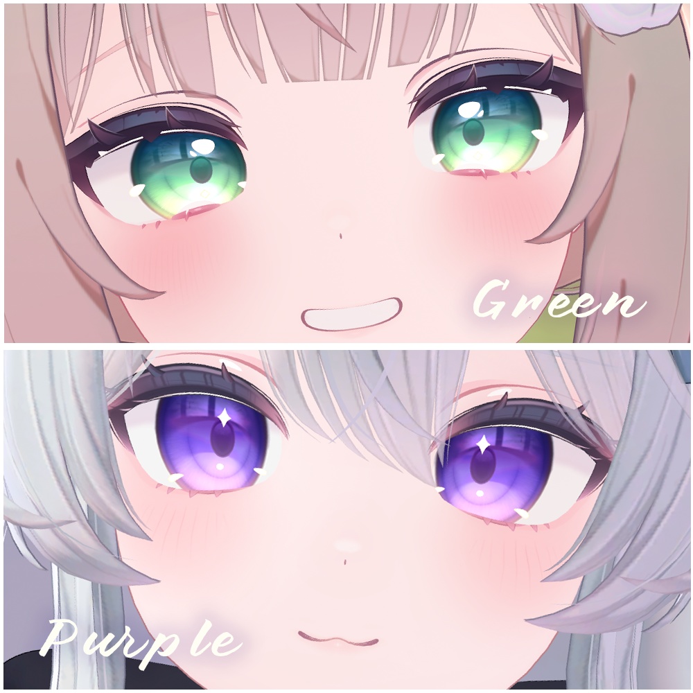 【あまとうさぎ4アバター専用】Ciel アイテクスチャ【全9色】