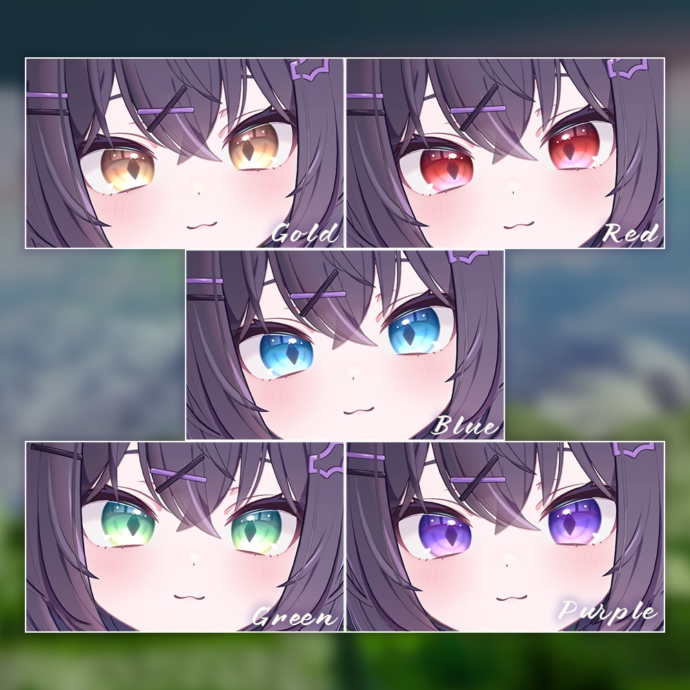 【あまとうさぎ4アバター専用】Ciel アイテクスチャ【全9色】