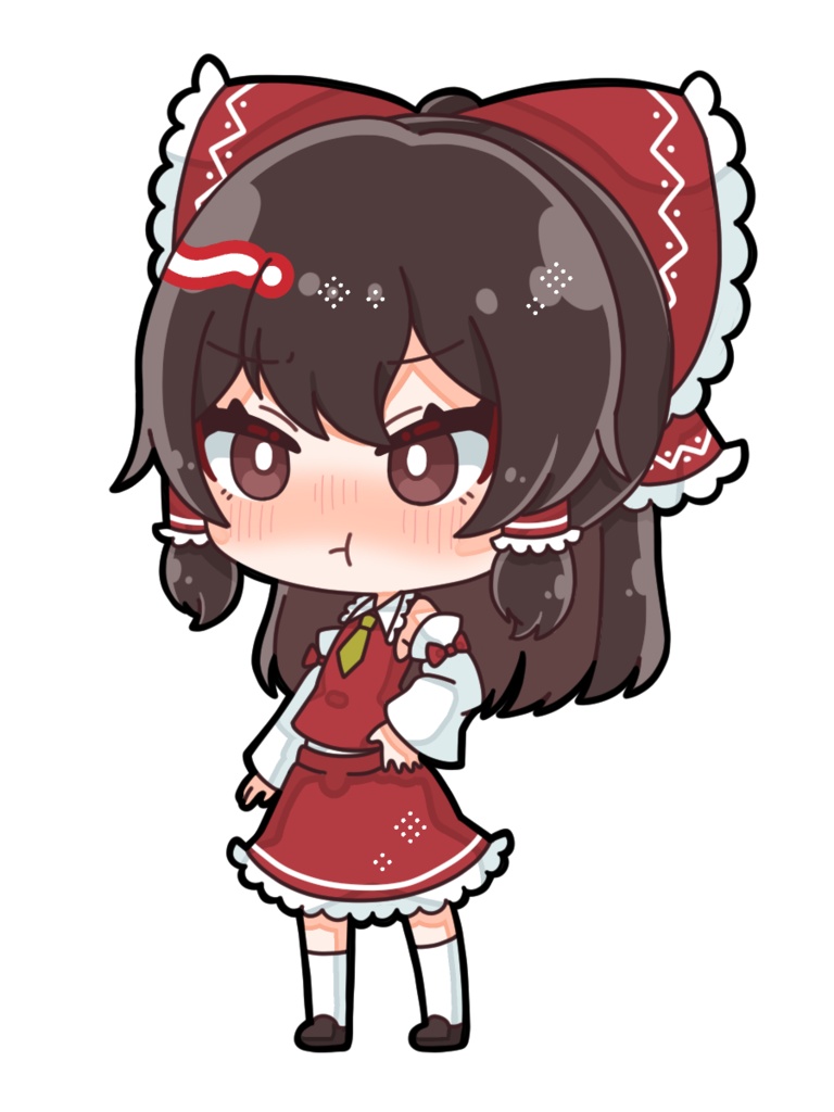 博麗霊夢 せつなぁーと式立ち絵