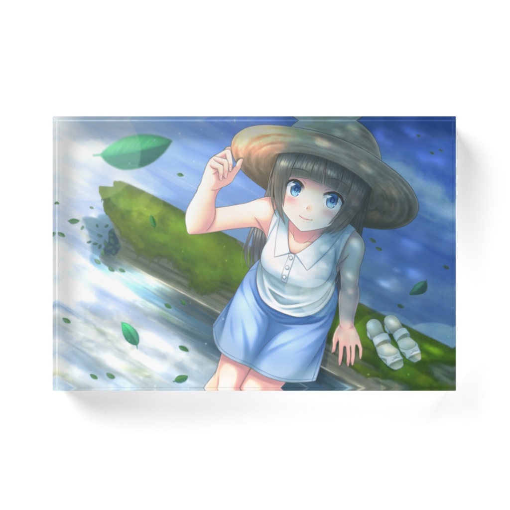 『蒼空』アクリルブロック