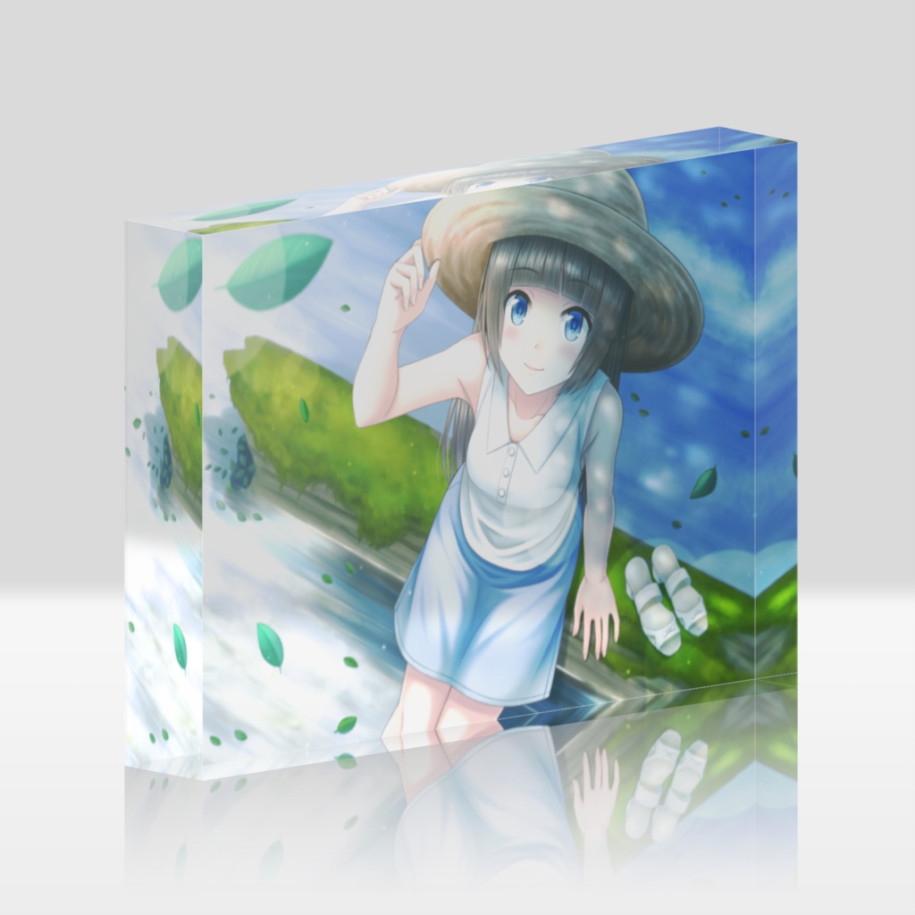 『蒼空』アクリルブロック