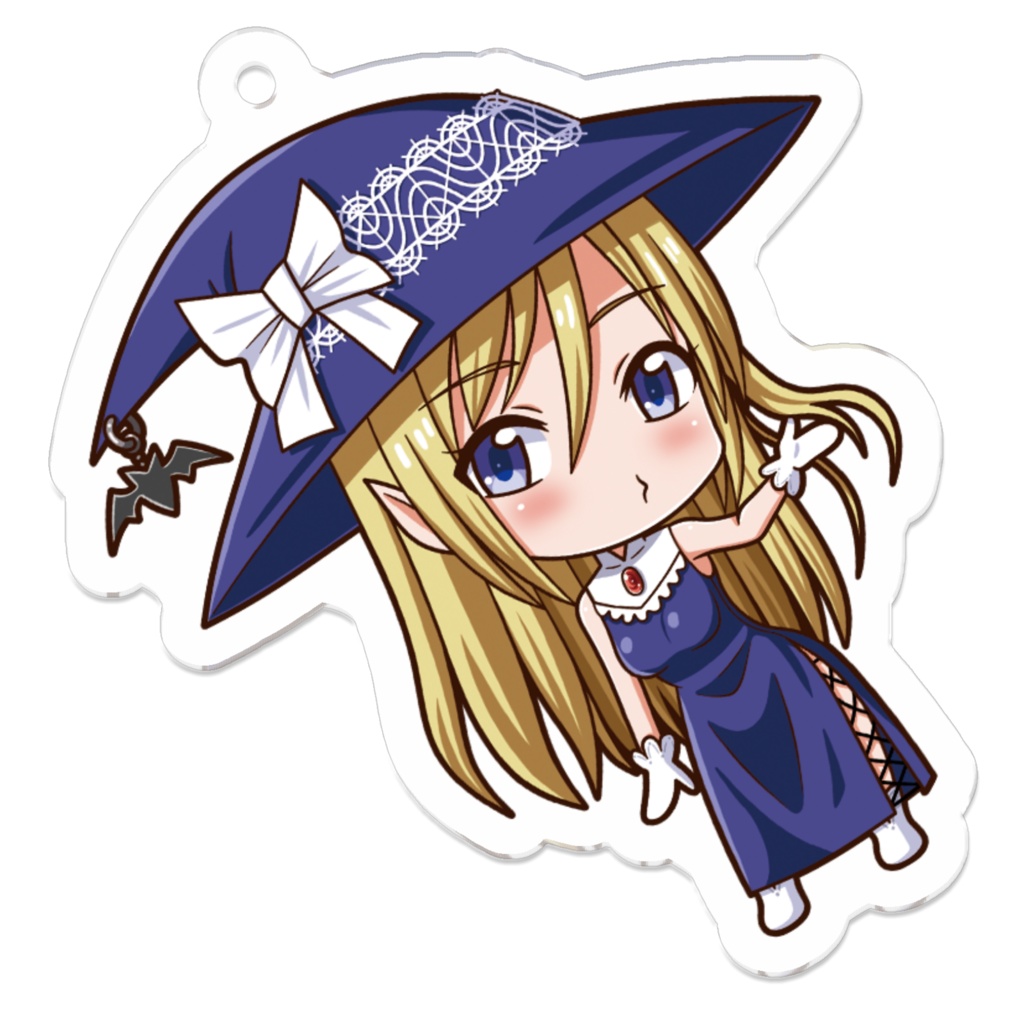 アクリルキーホルダー（魔女）
