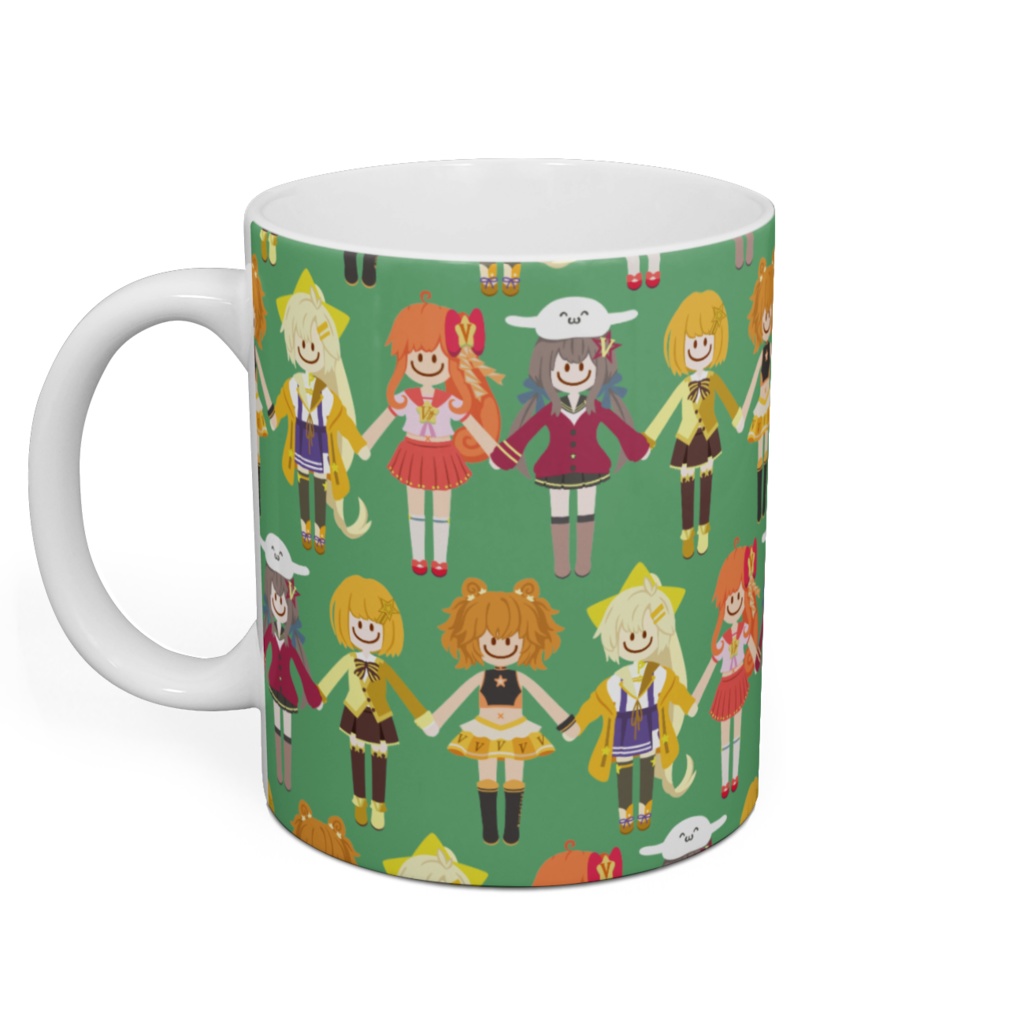 VIPSTARCOIN 1st Anniversary マグカップ VIPSTAR Girls