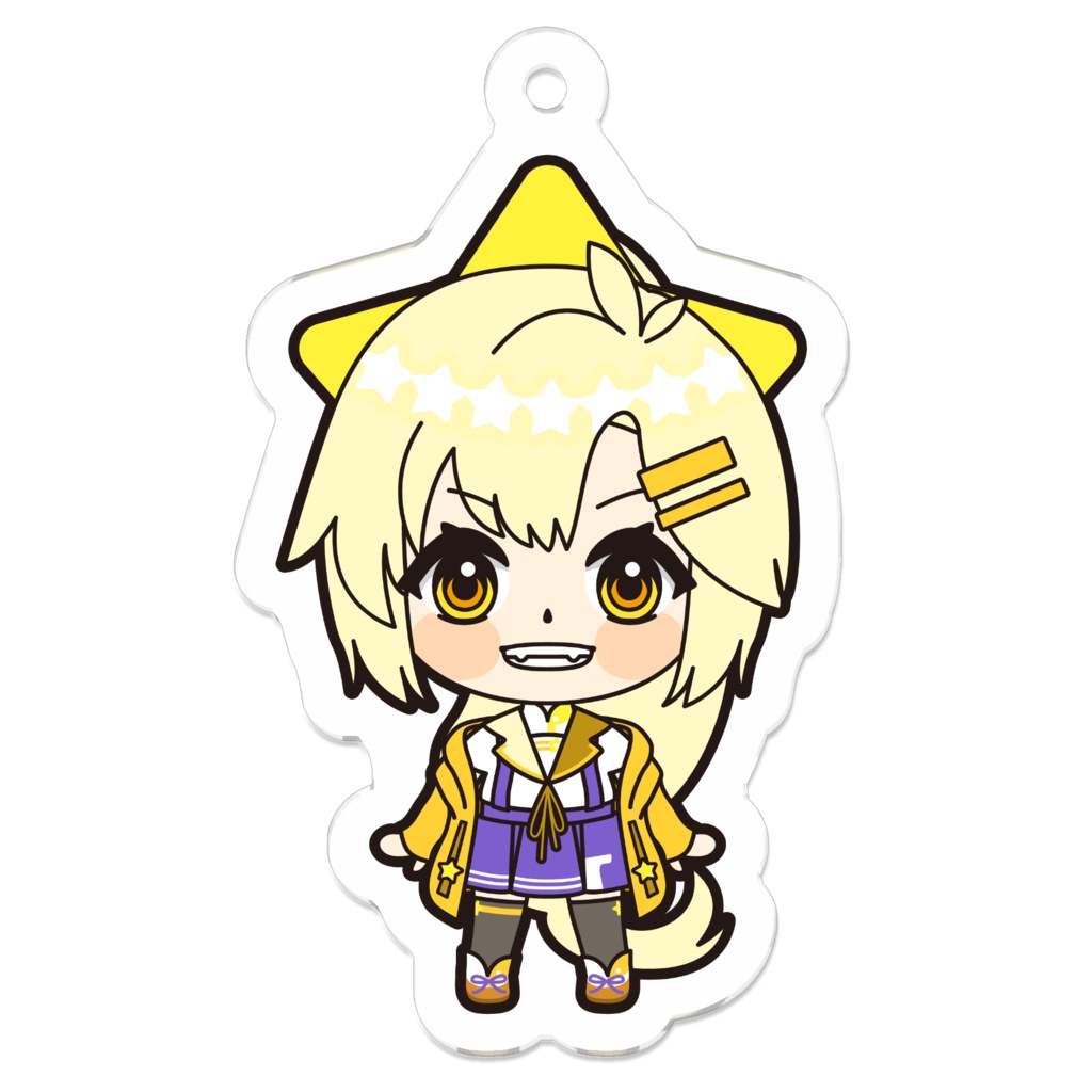 VIPSTARCOIN 1st Anniversary アクリルキーホルダー 九條 いろは