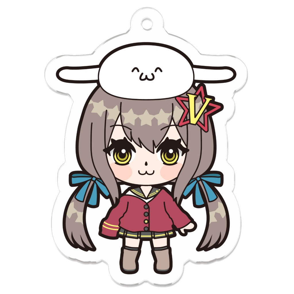 VIPSTARCOIN 1st Anniversary アクリルキーホルダー 小田 萌子