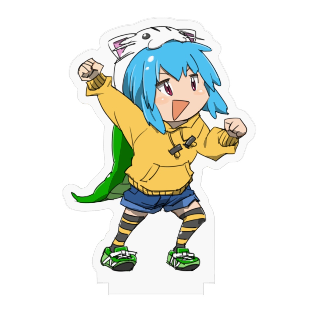 ねこへびたん アクリルフィギア