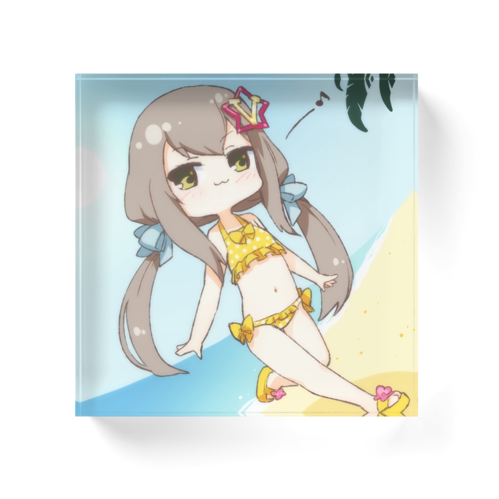 VipstarGirlsもやし アクリルブロック