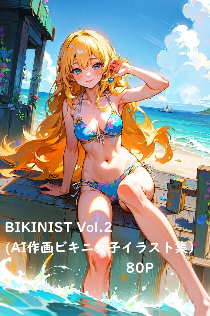 BIKINIST Vol.2【AI作画ビキニ女子イラスト集】80枚 - okapiii - BOOTH