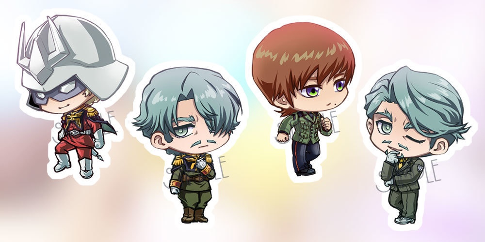 【じくあく】きらきらアクリルキーホルダー