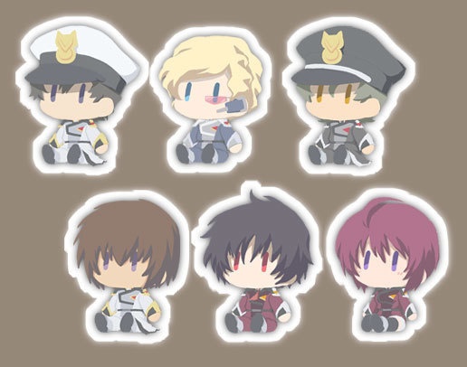 【C107新作】種自由　アクリルチャーム