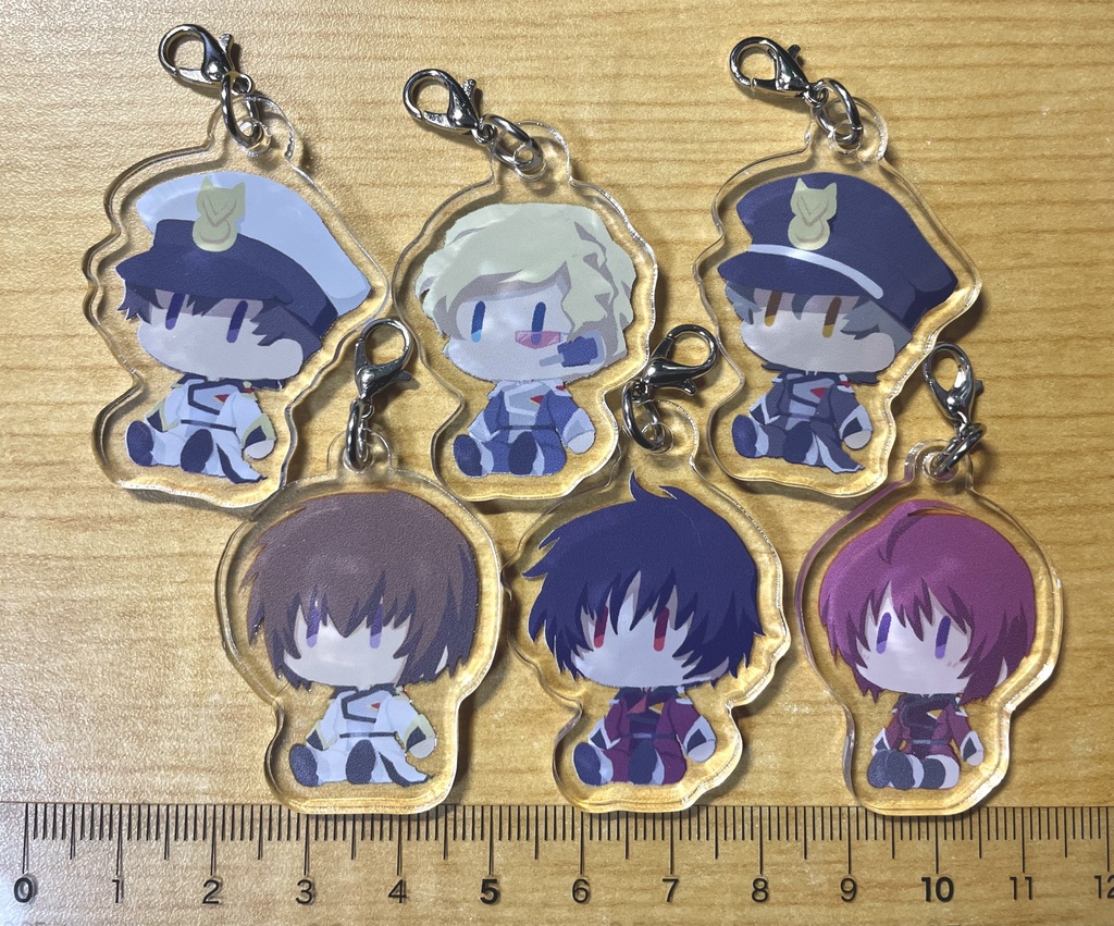 【C107新作】種自由 アクリルチャーム