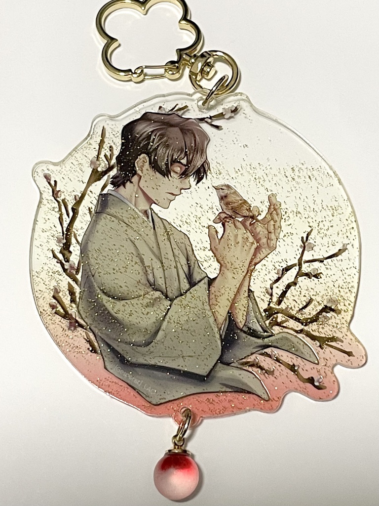 【C107新作】種自由 アクリルキーホルダー