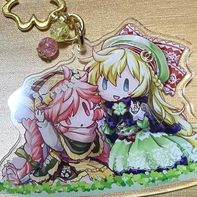 【wlw】リンちゃんミクサちゃんアクキー