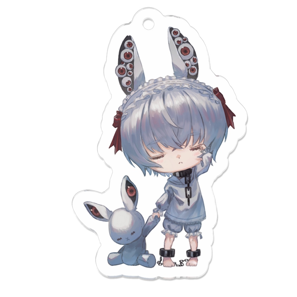 アクリルキーホルダー「うさぎ」