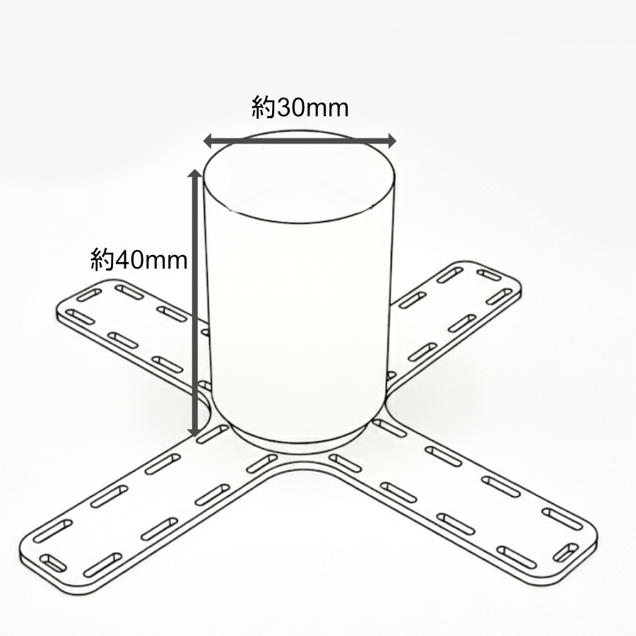 ポニッチメント 【30mm x 40mm】