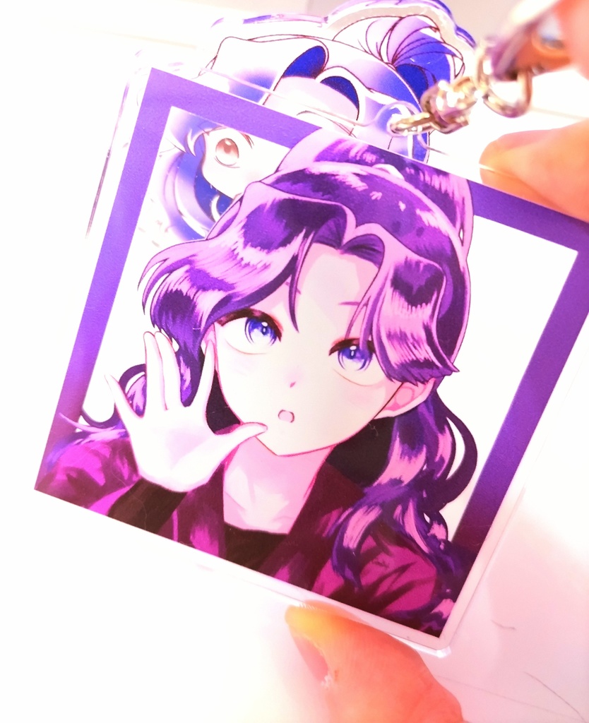 綾部背景透明アクキー
