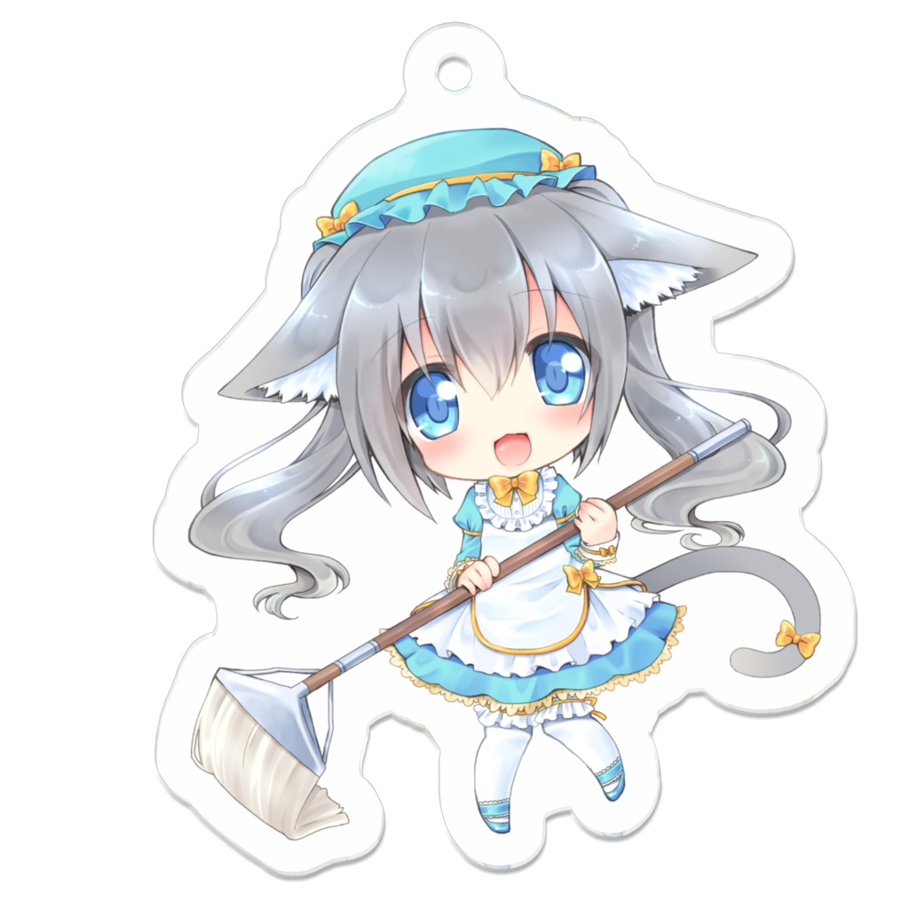 ネコマタ・シャルちゃんアクキー