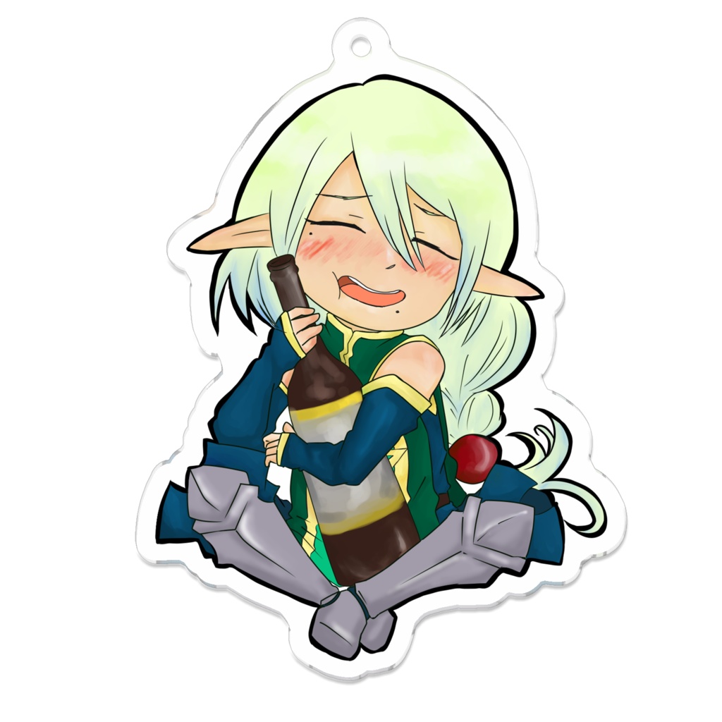 リールアクリルキーホルダー