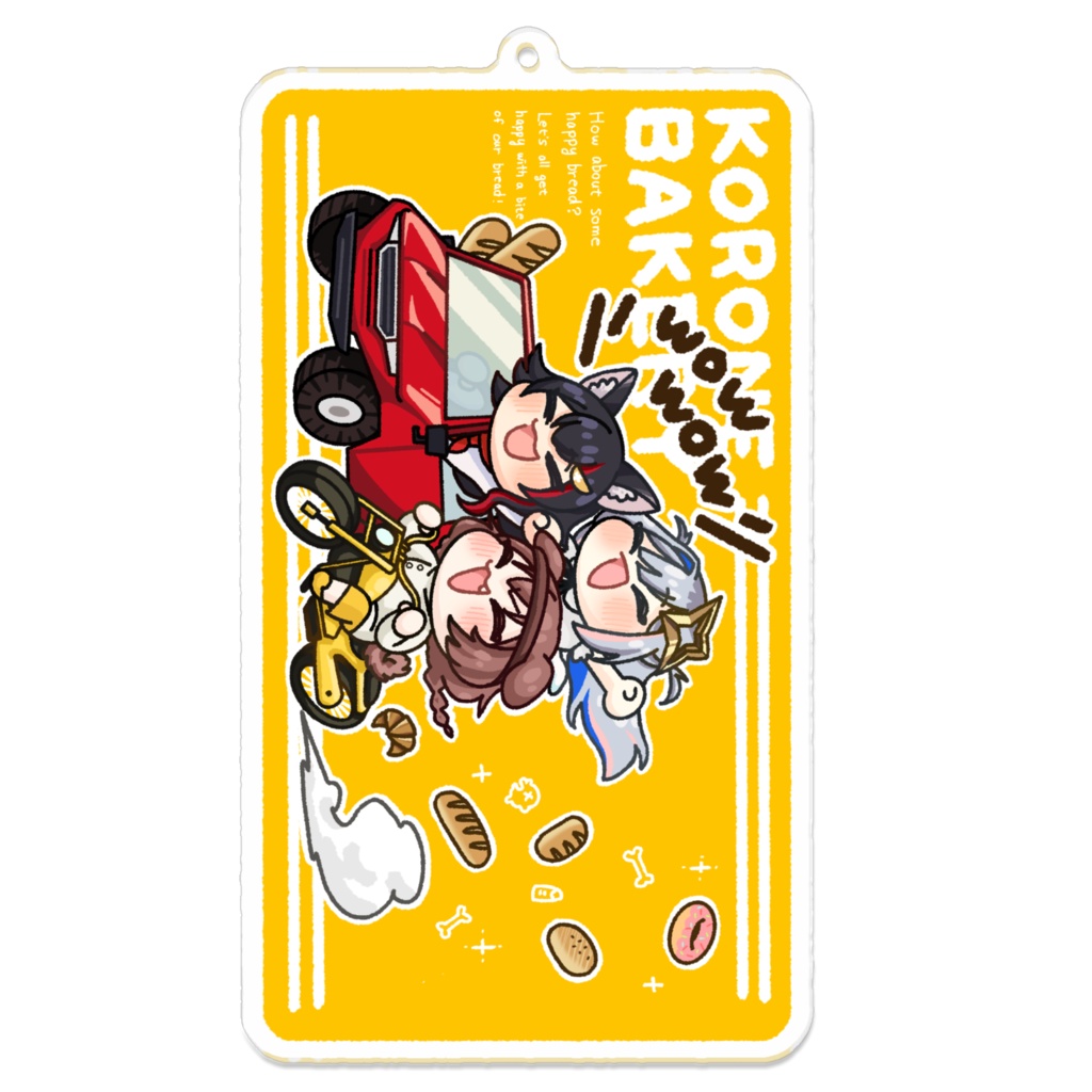【非公式】パン屋ファミリーでかアクキー