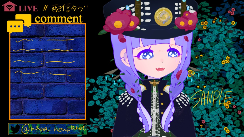 MIDNIGHT CREMATION配信画面セット