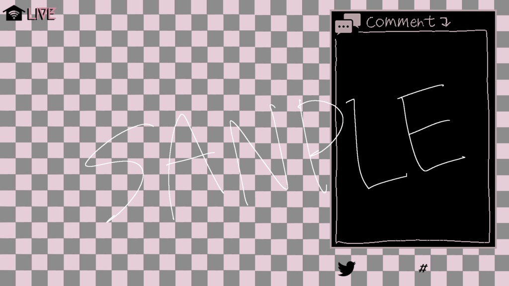 【うごく!】ドクタードクター配信画面セット