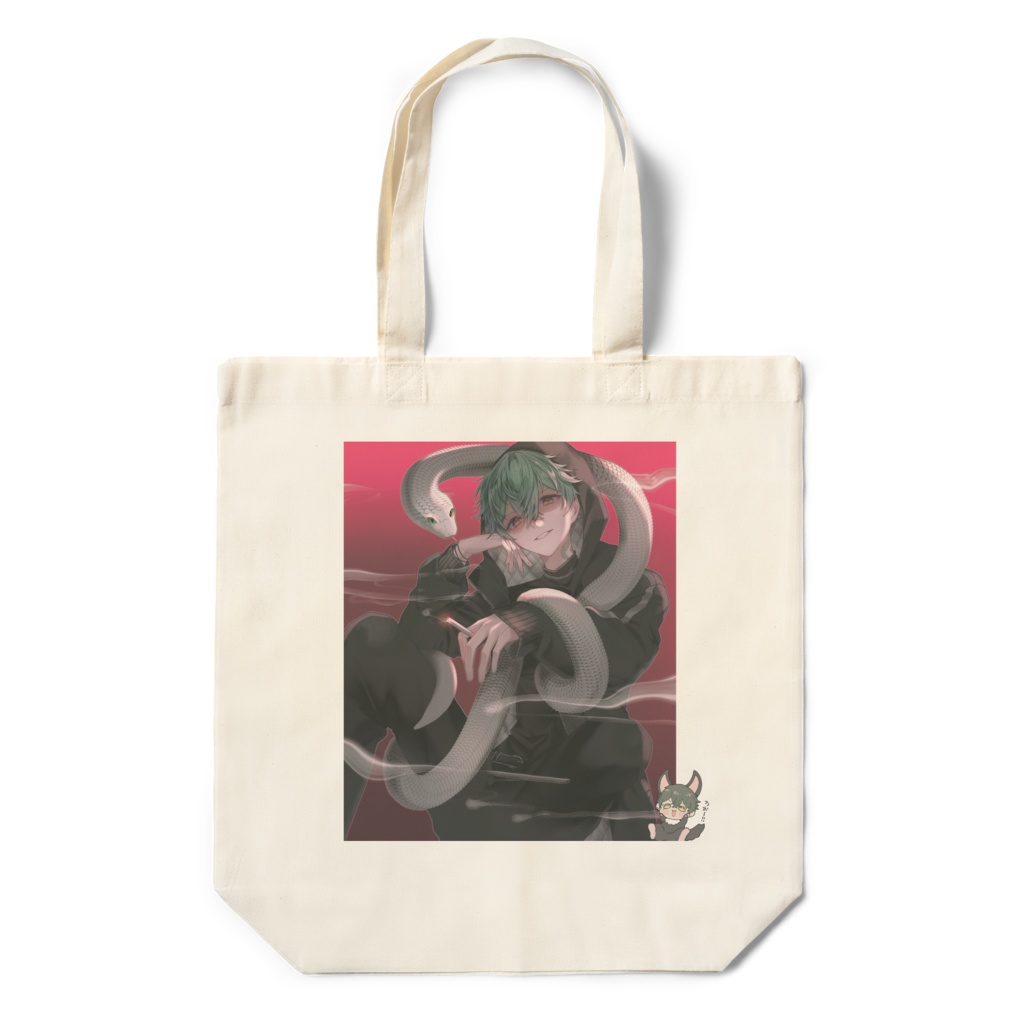 天蛇　糸　－オリジナルエコバッグ－