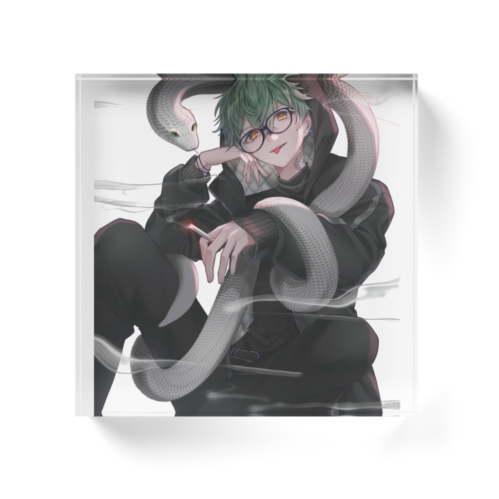 天蛇 糸 -オリジナルアクリルブロック-