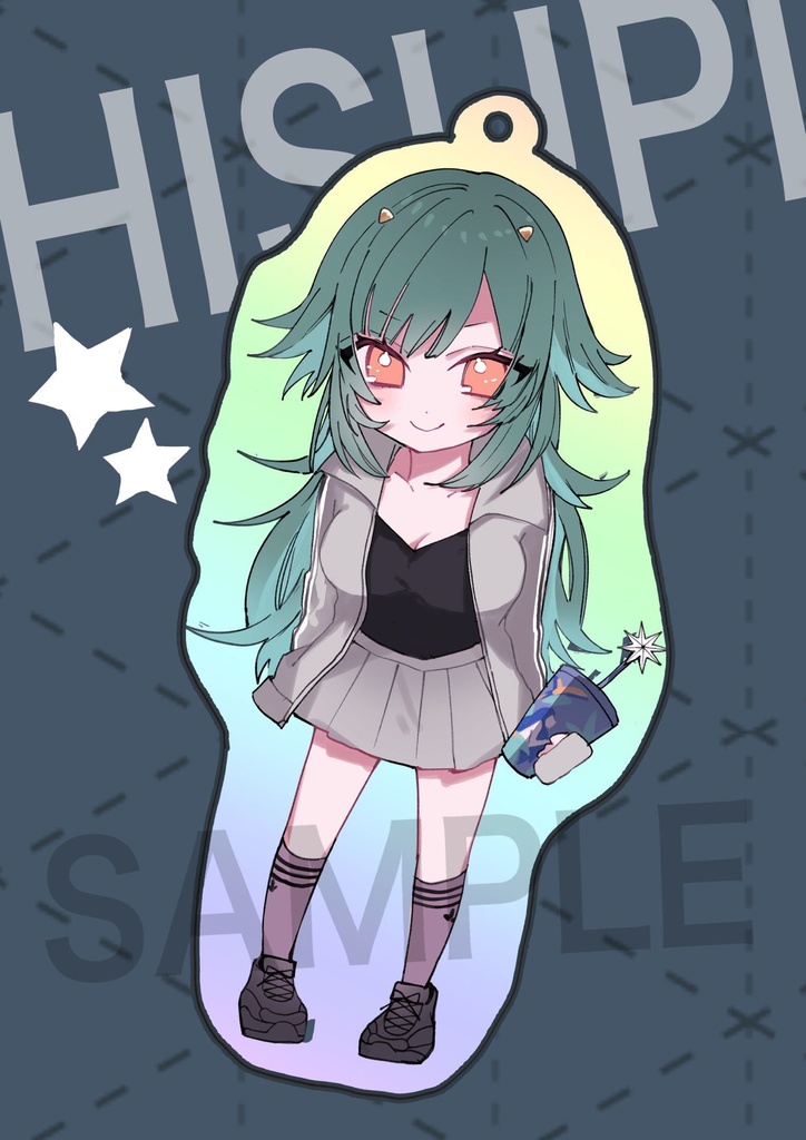 ひすぴアクリルキーホルダー