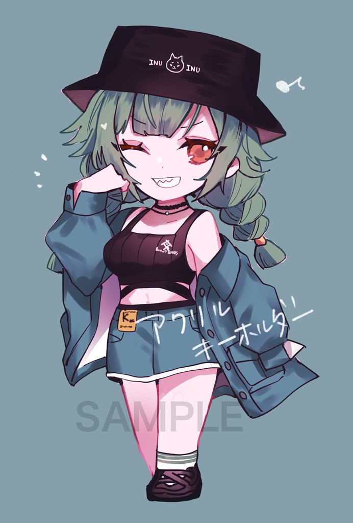 ひすぴアクリルキーホルダー