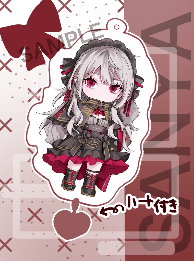 サーニャアクリルキーホルダー