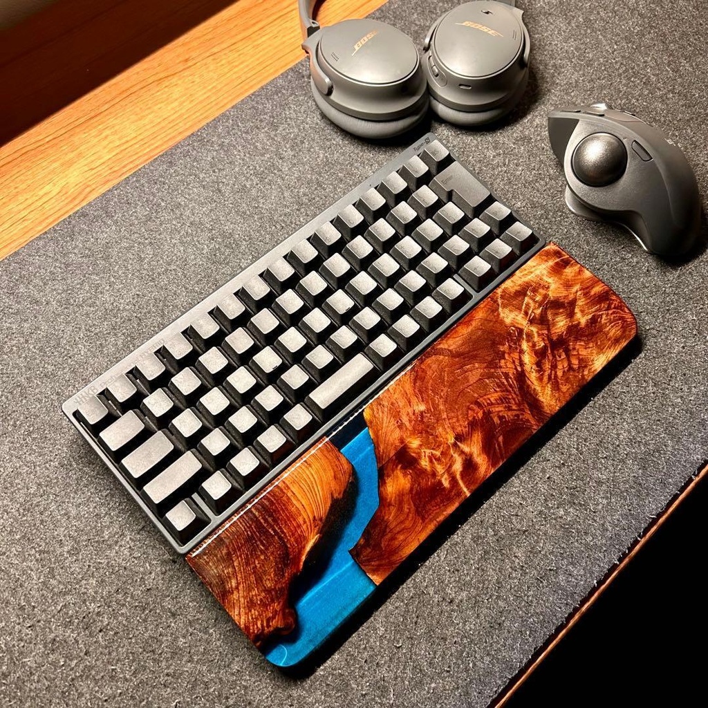 HHKB REALFORCE キーボード アームレスト パームレスト リストレスト 木製 天然木