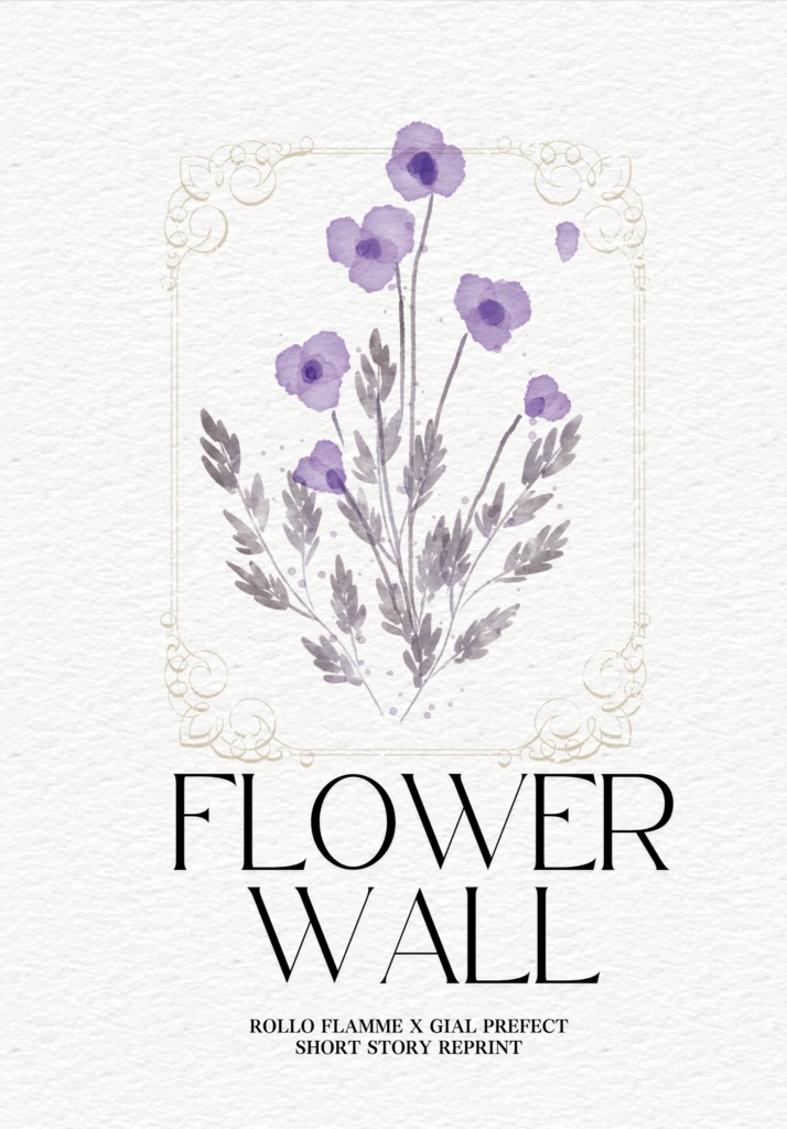 【星願2025-Day2・紅蓮に染まる恋の花】FLOWER WALL 【