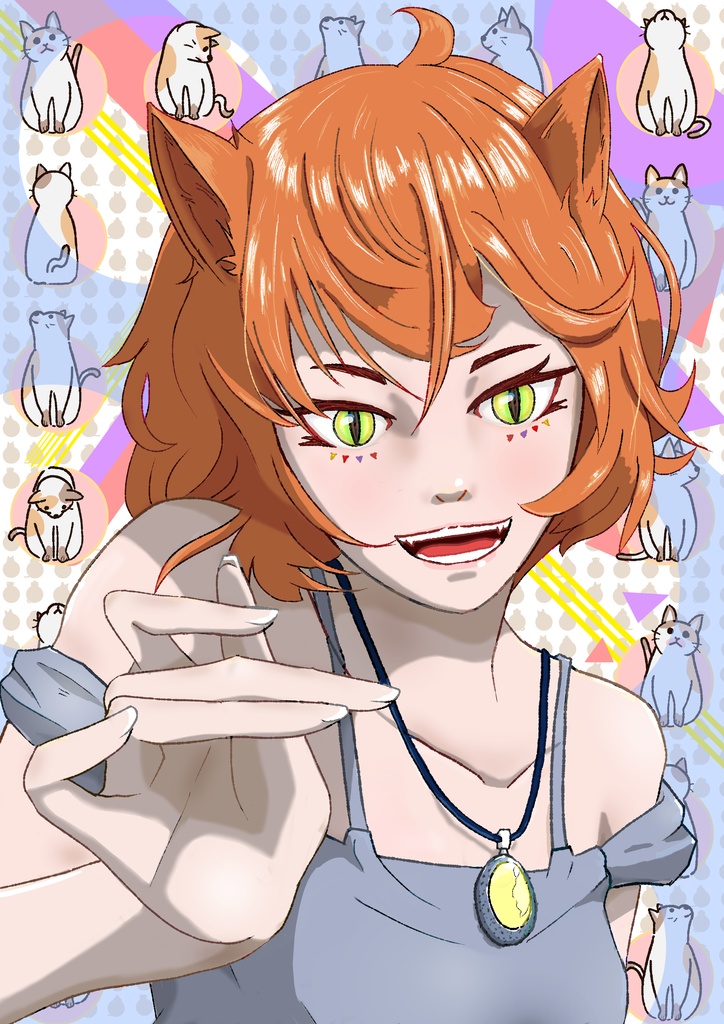 灯里（あかり）の初版イラスト（レア）