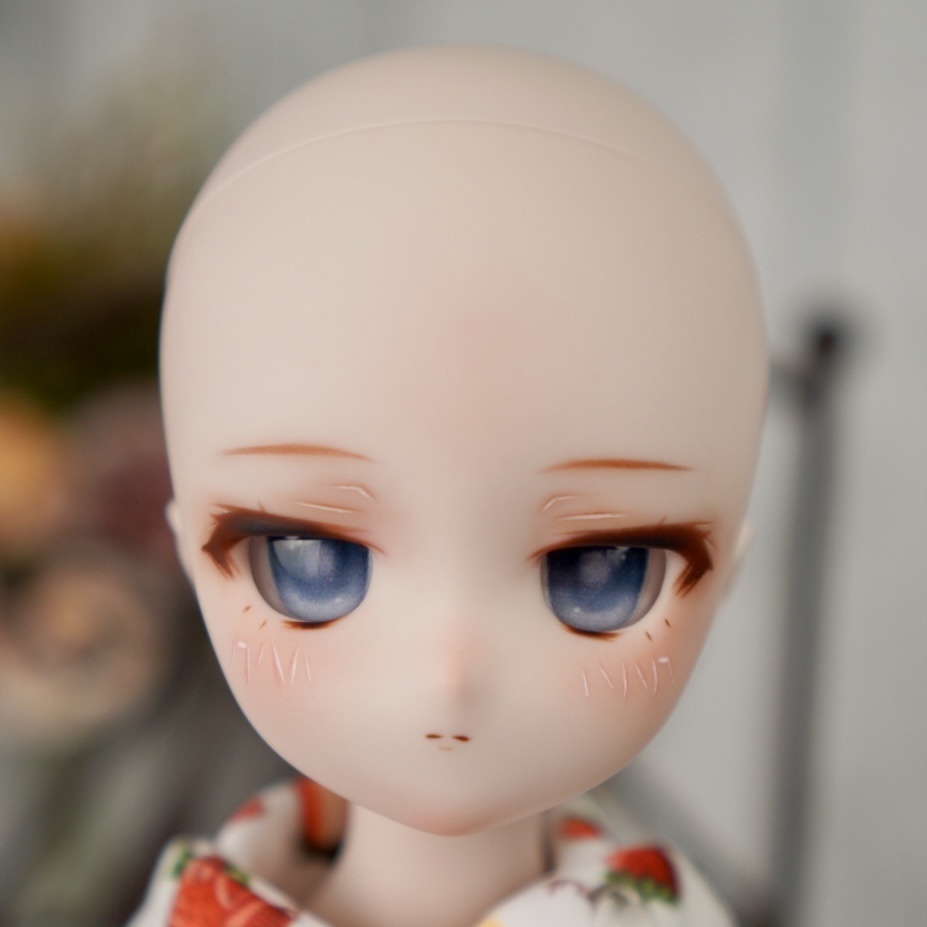 趣味/おもちゃ おもちゃ/人形 DDH-29 カスタムヘッド+アイ セミホワイト肌 ドルフィードリーム ① 
