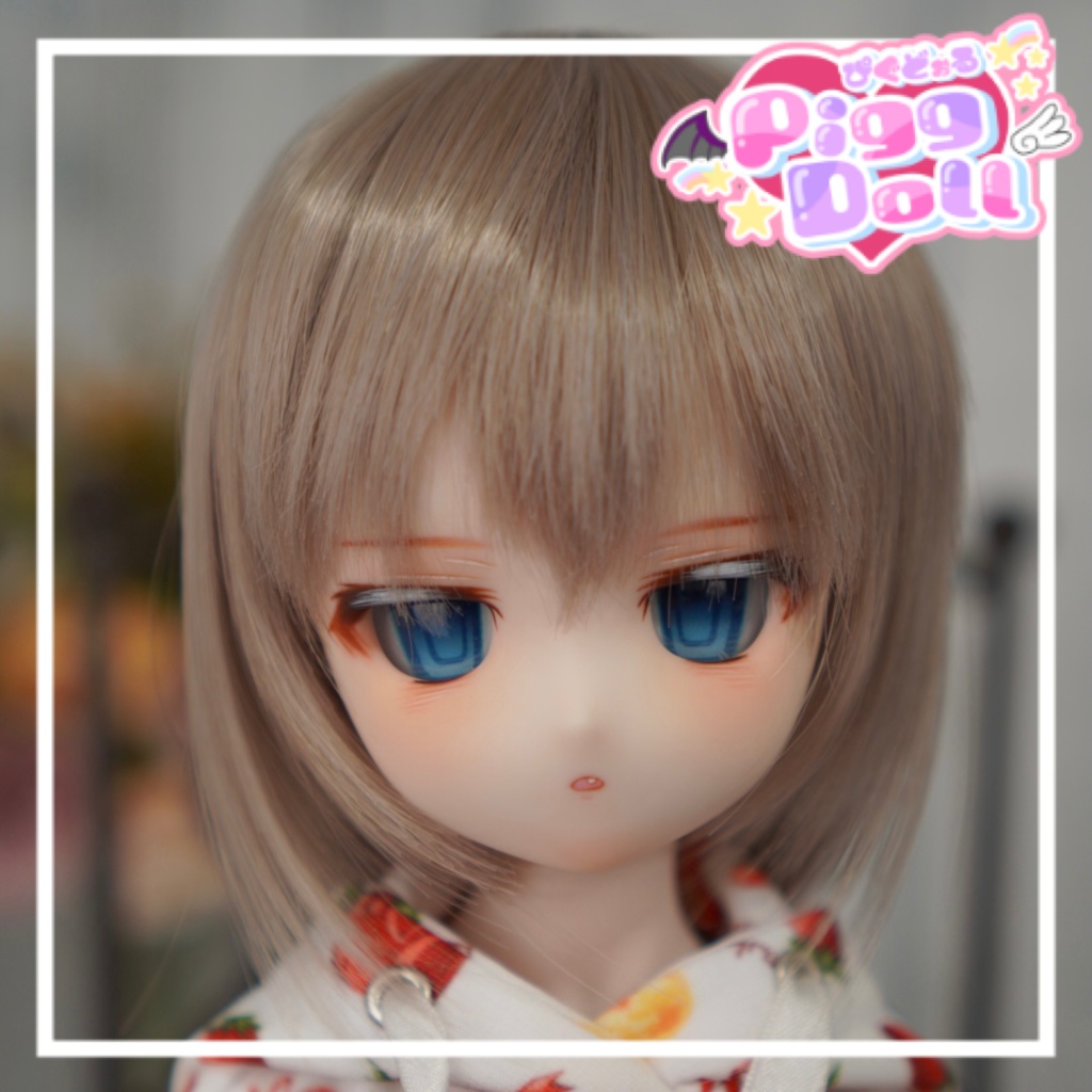 DDH-29カスタムヘッド セミホワイト肌 カボションアイセット 人気 ...