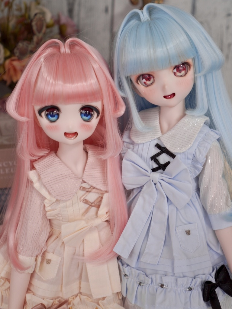 8~9インチ即納ウィッグ【美少女インテーク】MDD.DD.SDサイズ ドールウィッグ