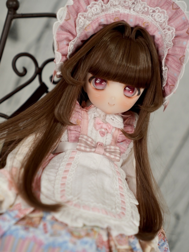 8~9インチ即納ウィッグ【美少女インテーク】MDD.DD.SDサイズ ドールウィッグ