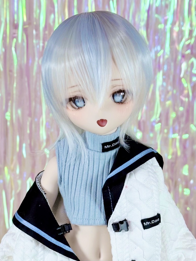 8~9インチ即納ウィッグ【ショートウルフ】MDD.DD.SDサイズ ドールウィッグ