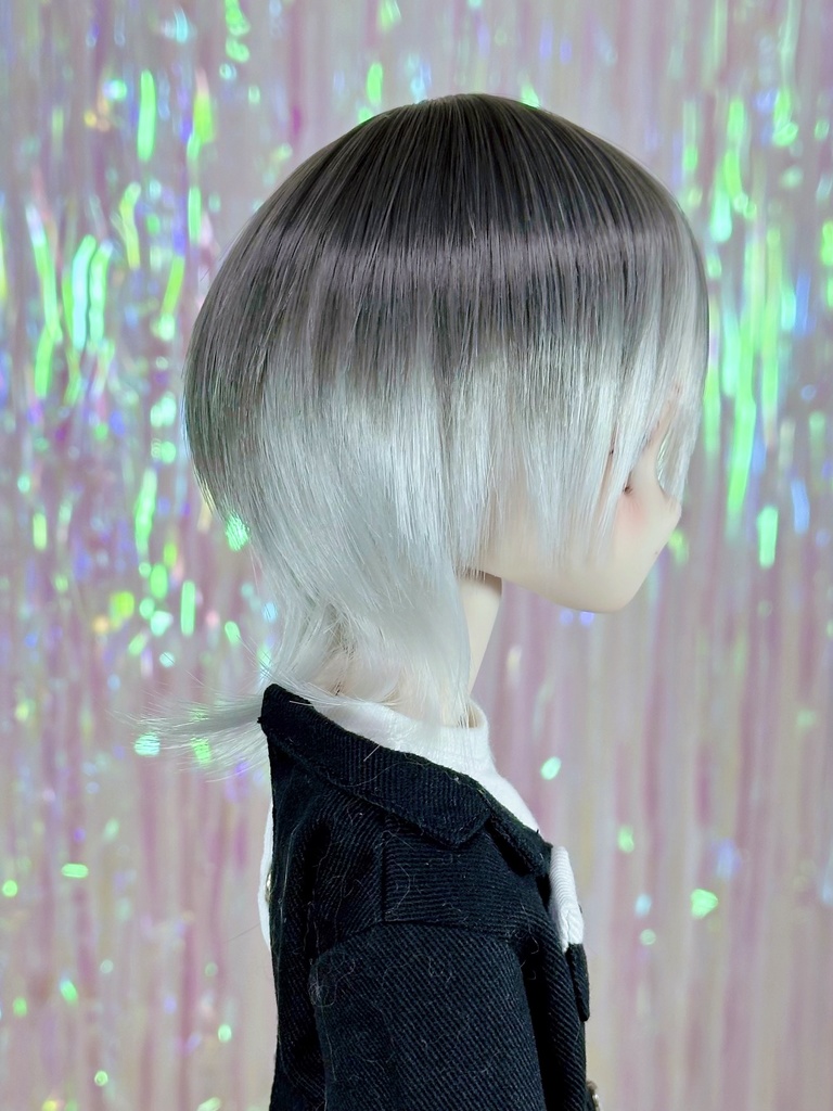 8~9インチ即納ウィッグ【ショートウルフ】MDD.DD.SDサイズ ドールウィッグ