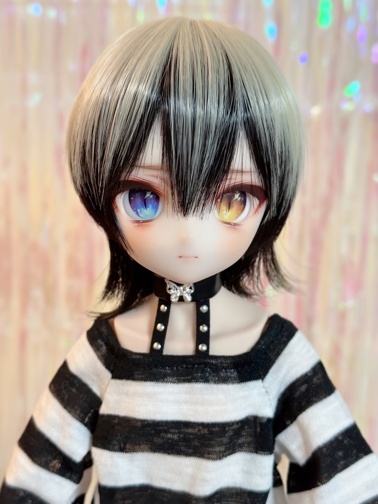 8~9インチ即納ウィッグ【ショートウルフ】MDD.DD.SDサイズ ドールウィッグ