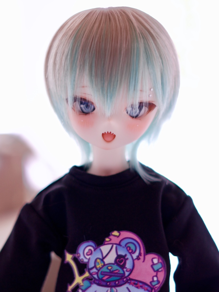 8~9インチ即納ウィッグ【ショートウルフ】MDD.DD.SDサイズ ドールウィッグ