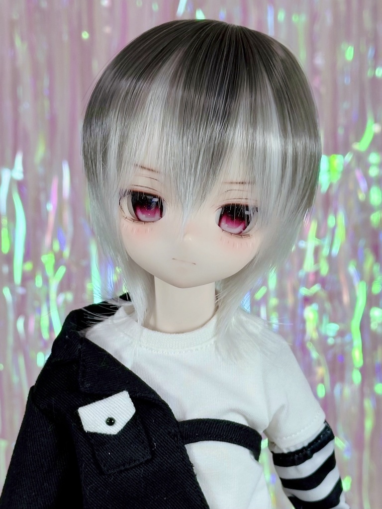 8~9インチ即納ウィッグ【ショートウルフ】MDD.DD.SDサイズ ドールウィッグ