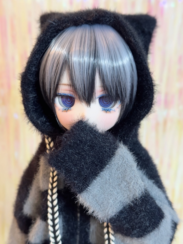 8~9インチ即納ウィッグ【ショートウルフ】MDD.DD.SDサイズ ドールウィッグ