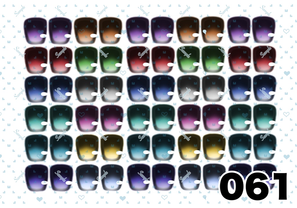 ⚠️規約更新⚠️【5/6更新】ドールアイ 虹彩データ L版サイズ