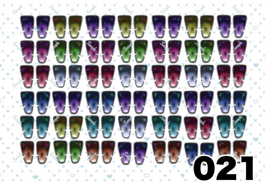 ⚠️規約更新⚠️【5/6更新】ドールアイ 虹彩データ L版サイズ